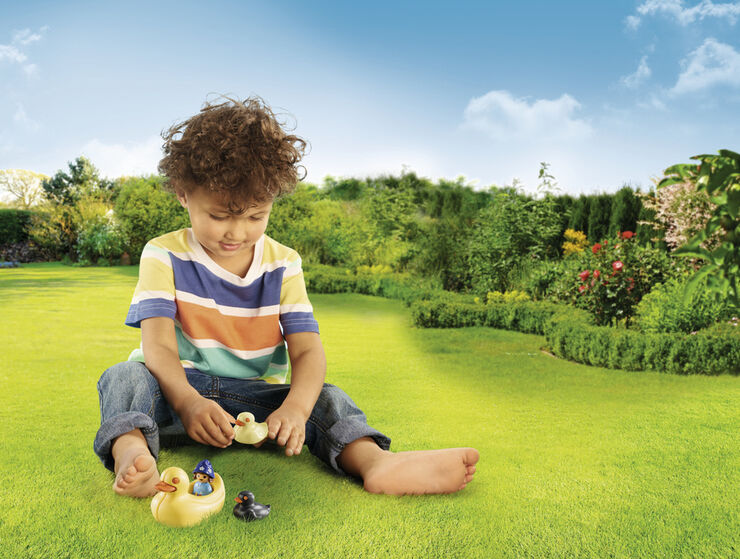 Playmobil 1.2.3 Familia de Patos 70271