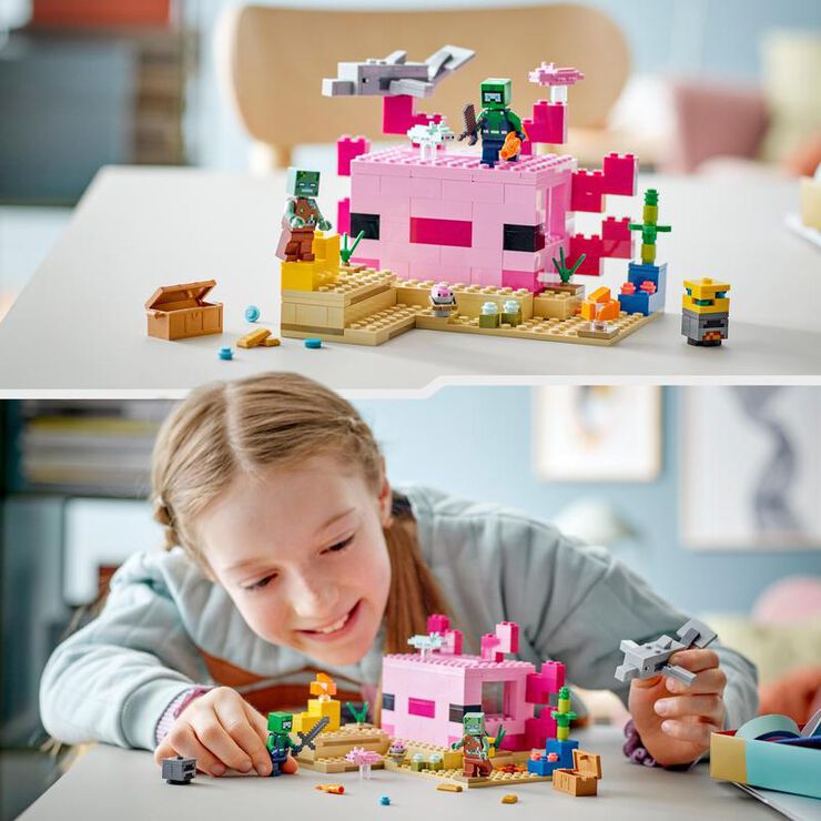 LEGO® Minecraft Set La Casa-Ajolote 21247