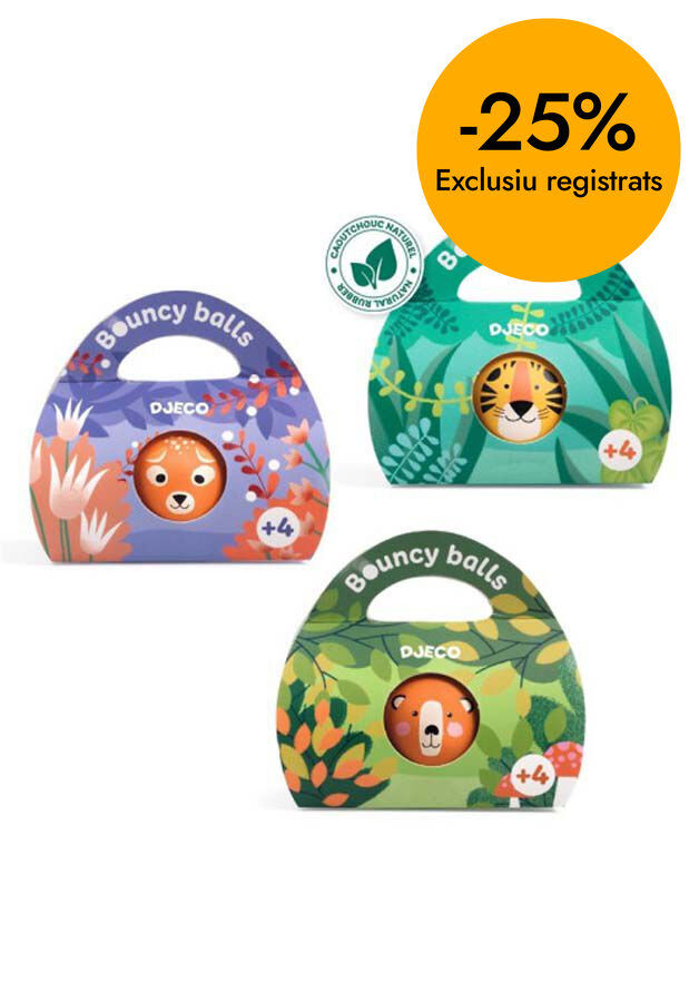 Pelotas Saltarinas Animales Salvajes