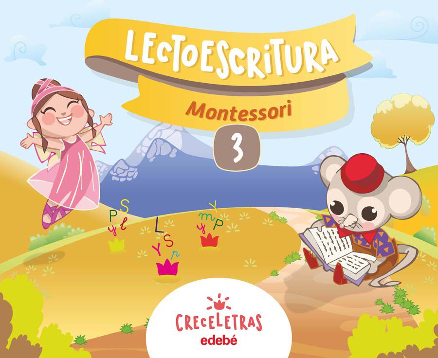 Lectoescritura 3 Montessori Infantil 4 A&ntilde;os