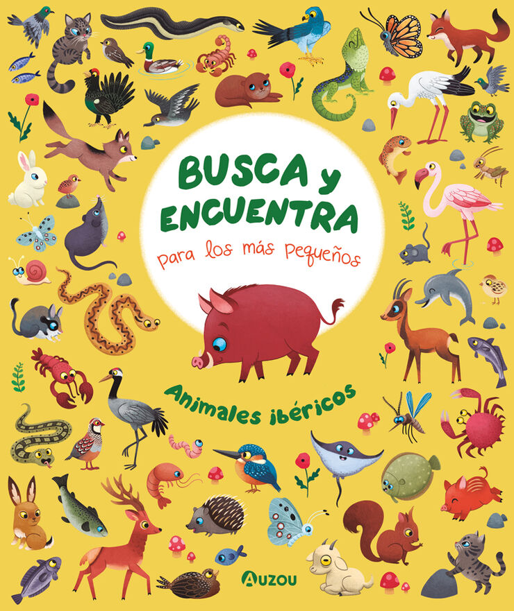 Busca y encuentra para los más pequeños. Animales ibéricos