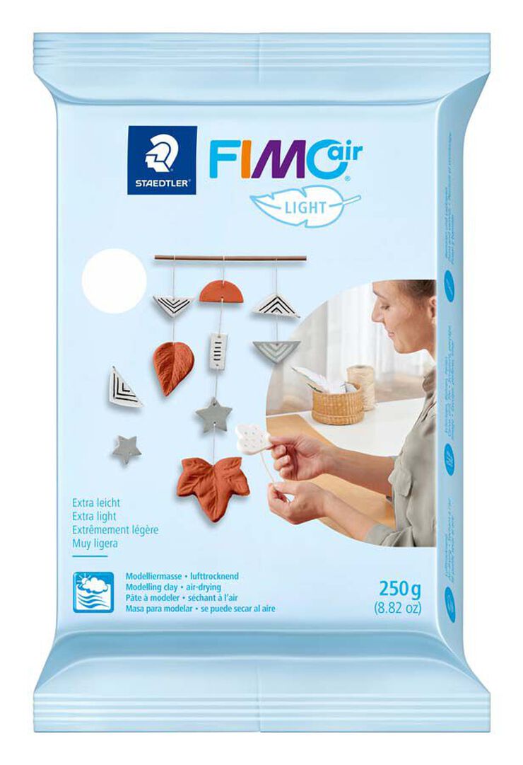 Pasta modelar Fimo Air Light blanco 250g