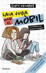 Laia juga amb el mòbil Laia juga amb el mòbil