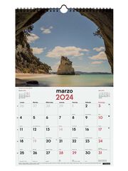 Calendari paret Finocam Esp.25X40 2024 Pais.Parad.cas