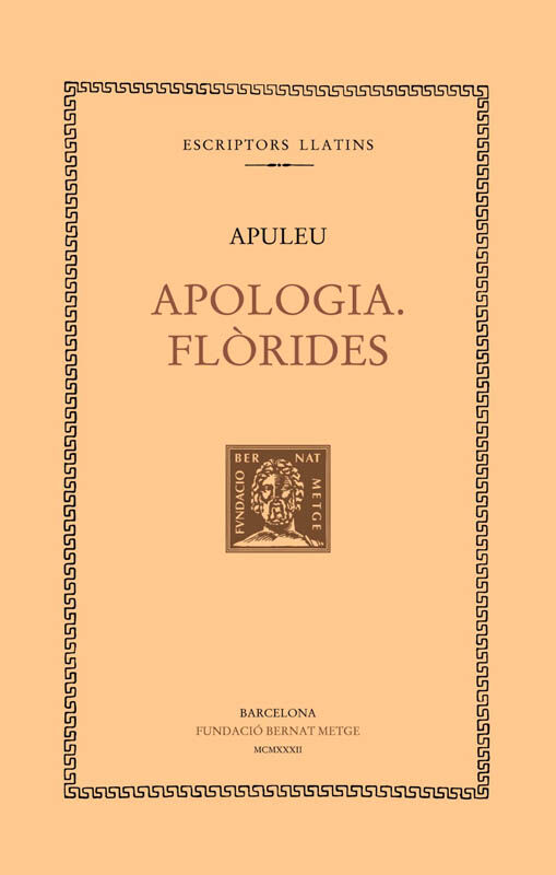 Apologia. Fl&ograve;rides.