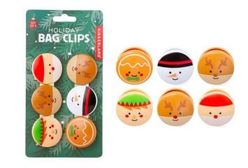 Pinzas Personaje navideño Kikkerland Pinzas Personaje navideño Kikkerland