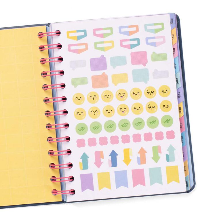 Agenda escolar Mr. Wonderful Wonder Mini sem/vista cas2025-26 Planazos, ilusiones y buenas vibraciones