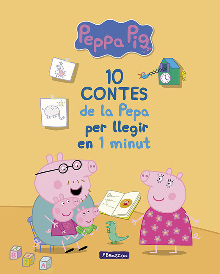 Peppa Pig. Recopilatori de contes - 10 contes de la Pepa per llegir en 1 minut