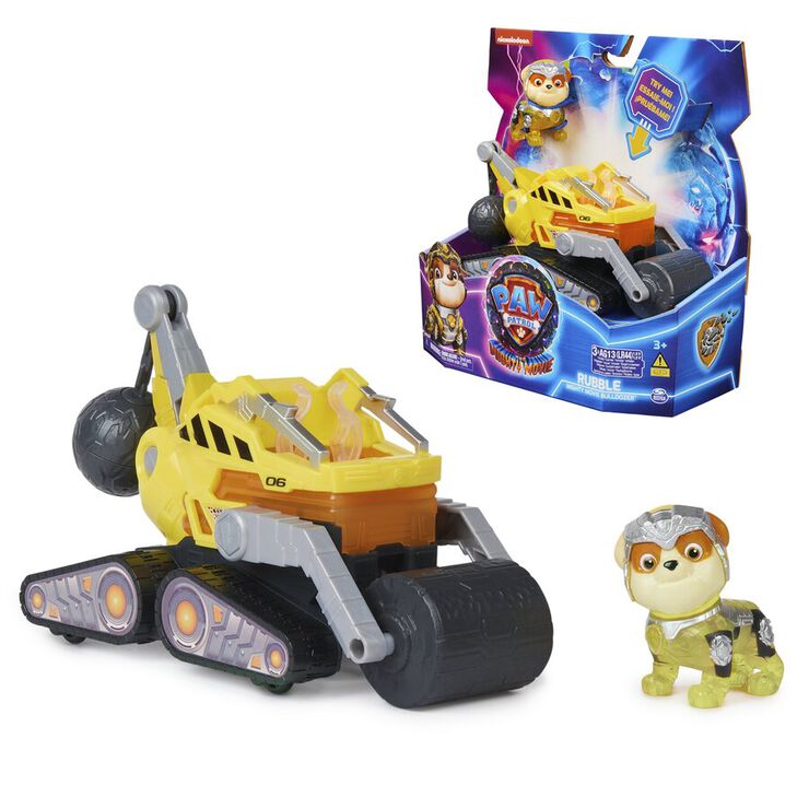 Paw Patrol mighty vehículo Rubble