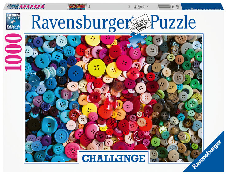 Puzle 1000 piezas Buttons challenge