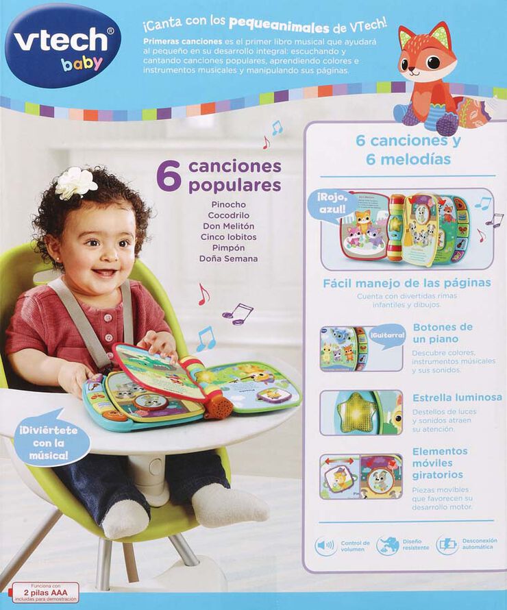 Primeras Canciones Libro Interactivo