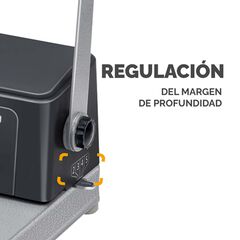 Máquina encuadernadora espiral Fellowes Metal 50R