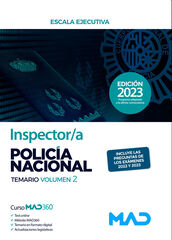 Inspector/a de Polic&iacute;a Nacional. Temario Volumen 2