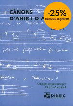 Can&ccedil;ons d'Ahir i d'Avui 1 CD
