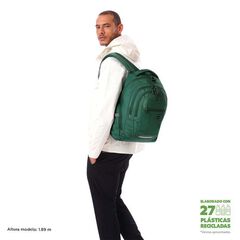 Mochila Totto PC Eufrates verde