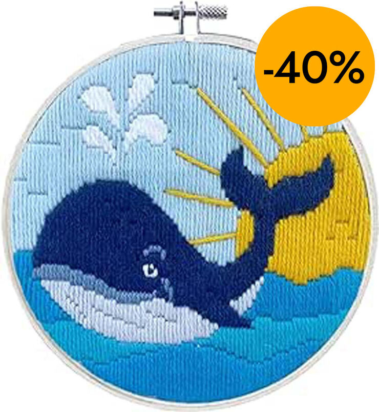 Kit Puntada Larga Ladybird Ballena