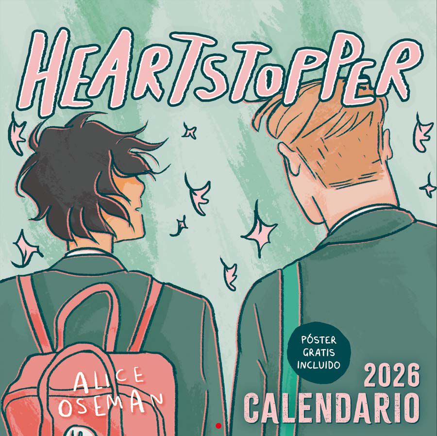 Calendari paret Heartstopper 2026 castell&agrave;