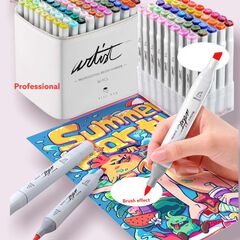 Estoig 80 Retoladors doble punta Roymart Artist Brush