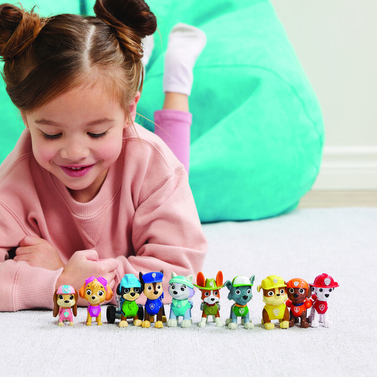 Paw Patrol pack figuras 10 aniversario