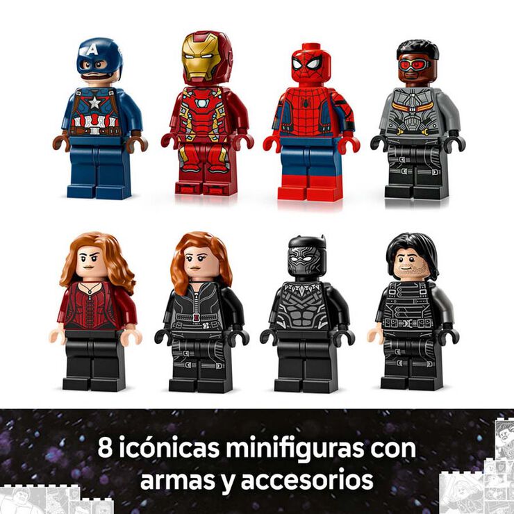 LEGO® Super Herois Gran Batalla del Capità Amèrica: Civil War 76314