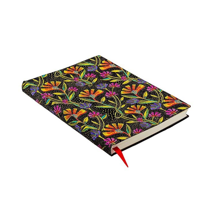 Libreta Paperblanks Flexi Midi liso Flores Silvestrs