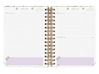 Agenda Finocam Moniquilla D&iacute;a P&aacute;gina 2027 Catal&aacute;n Rosa