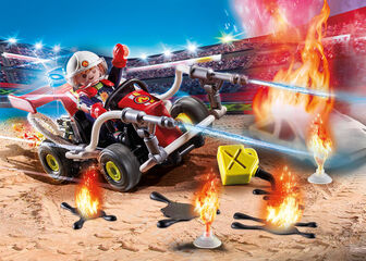 Playmobil Stuntshow Kart Bombero (70554)