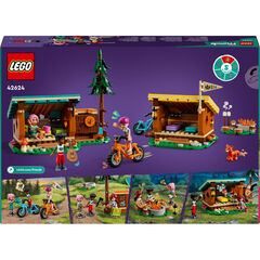 LEGO® Friends Campamento de Aventura: Cabañas Confortables 42624