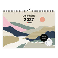 Calendario Miquelrius Pared A3 Castellano Cims 2027 Multicolor