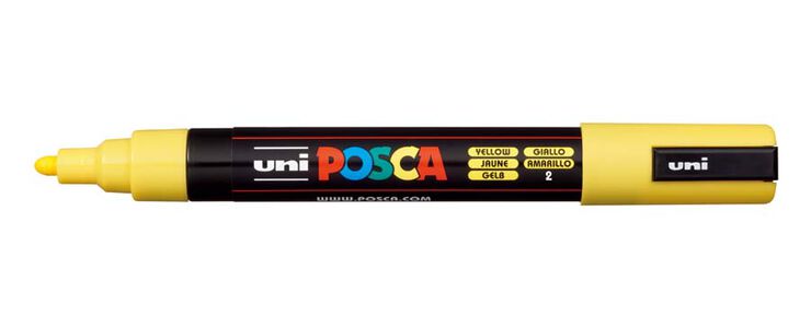 Marcador Posca PC-5M groc