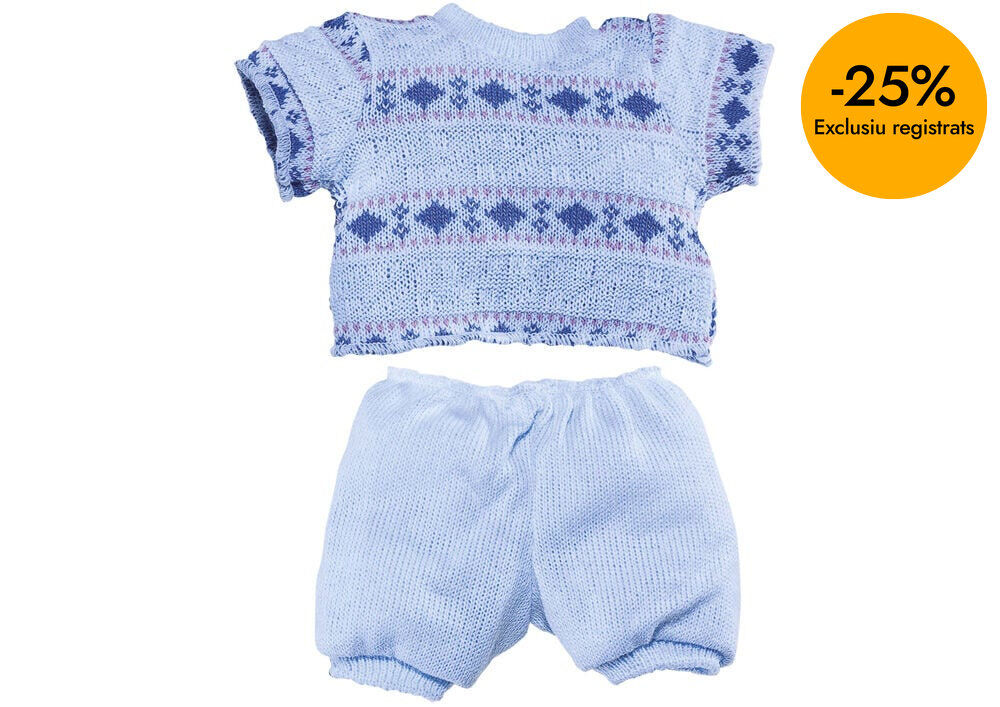 Ropa para mu&ntilde;eco Abacus Azul