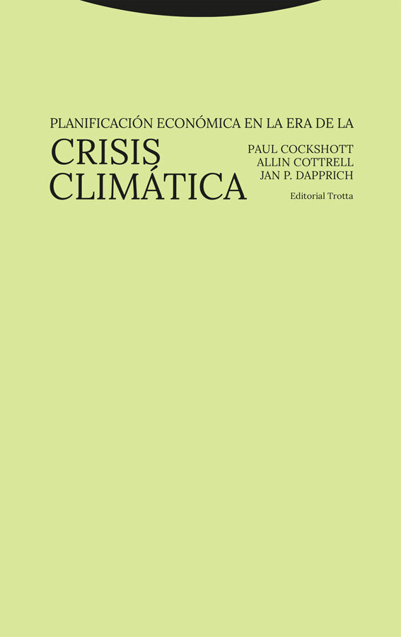 Planificaci&oacute;n econ&oacute;mica en la era de la crisis clim&aacute;tica