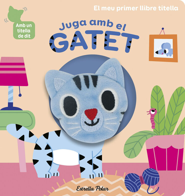 Juga amb el gatet. Llibre titella