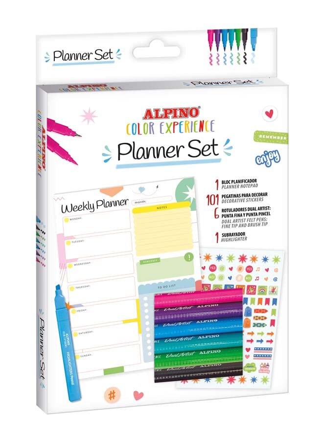 Set Planficador semanal Alpino Color Experience