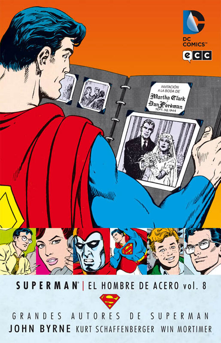 Grandes Autores de Superman: John Byrne - Superman: El hombre de acero vol. 8