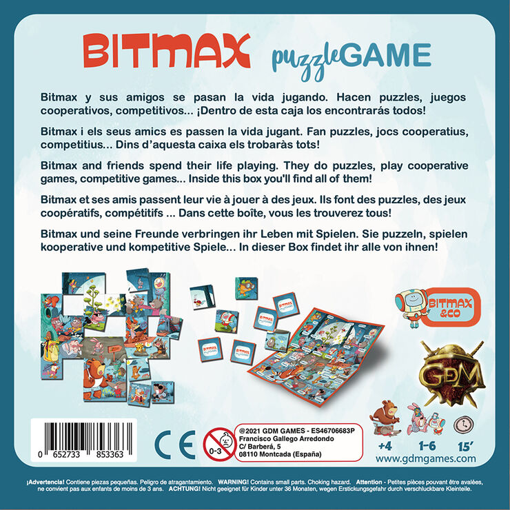 Bitmax Puzzle joc