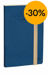 Agenda 16 meses Quo Vadis Everest horizontalA6 sem/vista mult. 2025-26 azul