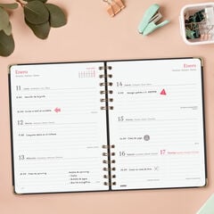 Agenda Finocam Alma Setmana Vista Horitzontal 2027 Castell&agrave; Negre