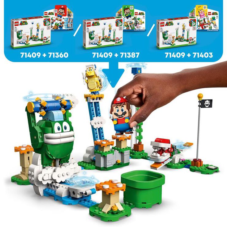 LEGO® Super Mario Set de Expansión: Desafío en las nubes del Gran Spike 71409
