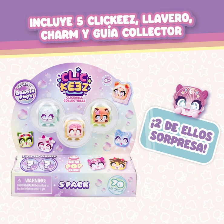 Clickeez Pack 5 S&egrave;rie 3