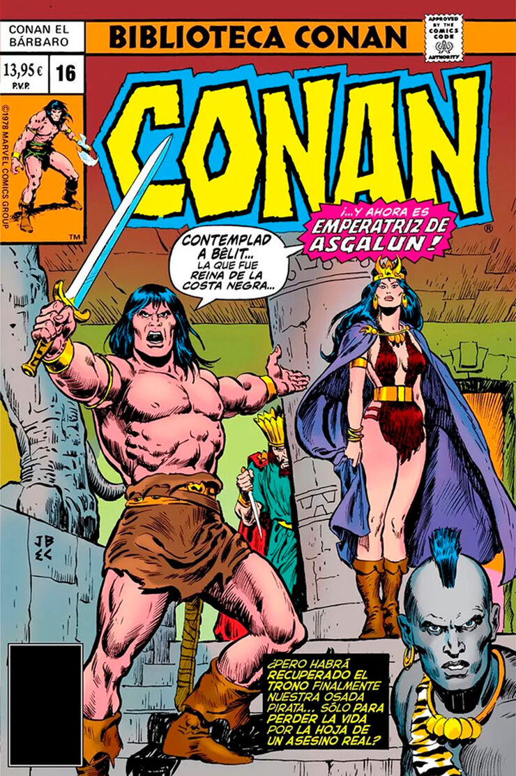Biblioteca Conan. Conan el Bárbaro 16
