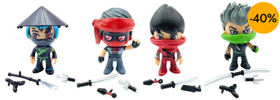 Pinypon Action Ninja Figura