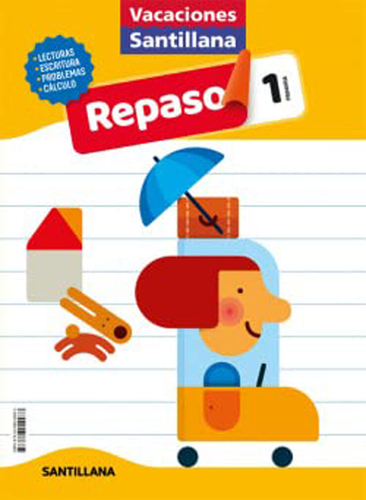 Vacaciones Repaso 1º Primaria Santillana