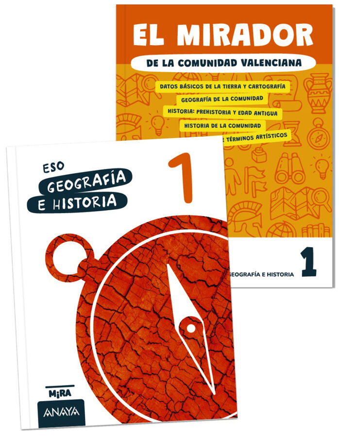 Geograf&iacute;a e Historia 1 + El mirador de la Comunidad Valenciana