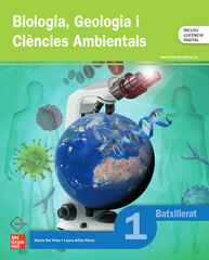 Biologia, Geologia i Ci&egrave;ncies Ambientals 1r Batxillerat. NOVA