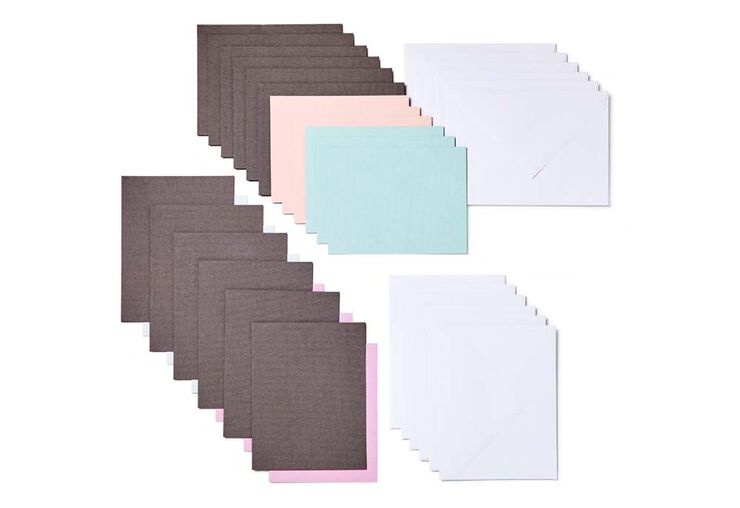 Cricut Joy Insert Cards 10,8 cm x 14 cm 12-pack (Pastel)
