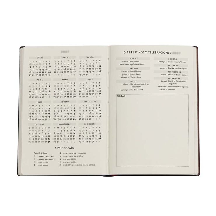 Agenda Paperblanks Mini Dia P&agrave;gina Castell&agrave; 2027 Natura Morta
