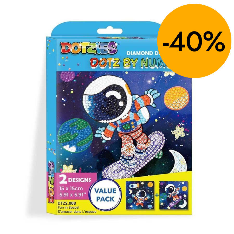 Pintura con diamantes Dotzies Dotz Espacio 2u