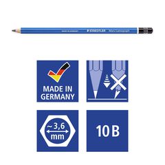 Llapis Staedtler Mars Lumograph 100 10B