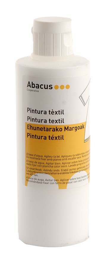Pintura t&egrave;xtil Abacus 200ml blanc
